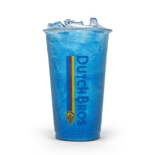 Blue Raspberry Sparkling Soda